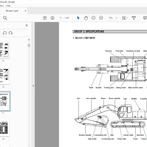 Hyundai R250LC-3 Crawler Type Excavator Service Manual 2023 - PDF DOWNLOAD