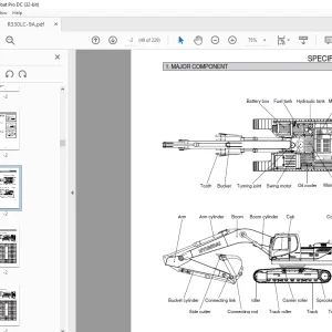 Hyundai R330LC-9A Excavator Operator's Manual 2023 - PDF DOWNLOAD