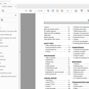 Hyundai R330LC-9S Excavator Operator's Manual 2023 - PDF DOWNLOAD