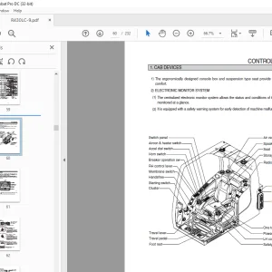 Hyundai R430LC-9A Hydraulic Excavator Operator's Manual 2023 PDF