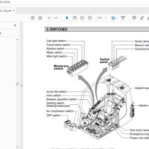 Hyundai R480LC-9A R520LC-9A Excavator Operator's Manual 2023 - PDF DOWNLOAD