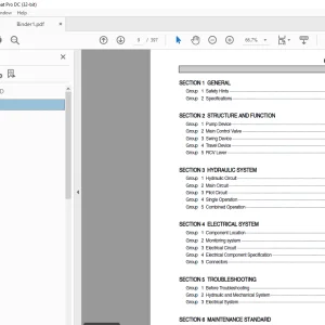 Hyundai R55-7A Crawler Excavator Service Manual 2023 - PDF DOWNLOAD