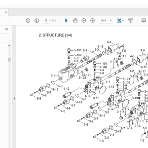 Hyundai R55-9A Crawler Excavator Service Manual - PDF DOWNLOAD