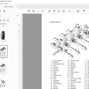 Hyundai R80CR-9A Compact Excavator Service Manual 2023 - PDF DOWNLOAD