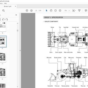 Hyundai SL763 (~#0500) Wheel Loader Service Manual 2023 - PDF DOWNLOAD