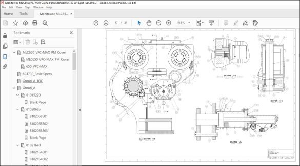 Manitowoc Crane MLC650 VPC-MAX Parts Manual - PDF DOWNLOAD ...