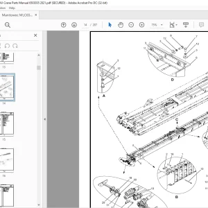 Manitowoc Crane MLC650VPC-MAX Parts Manual SN 6503035 - PDF DOWNLOAD