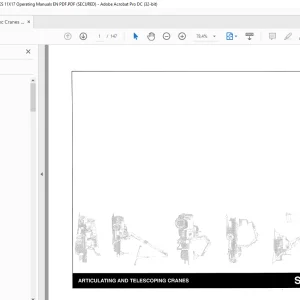 Manitowoc Grove Crane 400B Series Operating Manual PDF