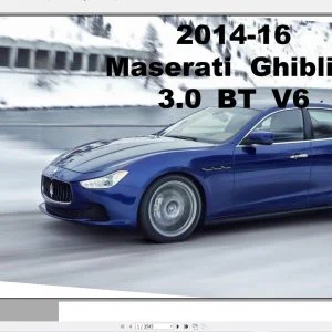 Maserati 2.13 GB DVD Workshop Manual & Wiring Diagram Complete Set - PDF DOWNLOAD