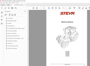STEYR CVT 6140 CVT 6150 CVT 6160 CVT 6175 CVT 6195 Service Manual PDF