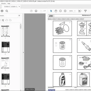 Volvo Penta 5.0GXi-C (CF) 5.0GXi-D (DF) 5.0OSi-C (CF) 5.0OSi-D (DF) Parts Manual PDF