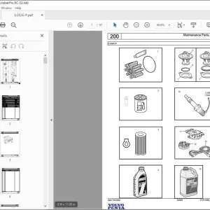 Volvo Penta 5.0GXi-P Marine Gasoline Engine Parts Manual - PDF DOWNLOAD