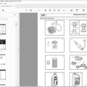 Volvo Penta 5.7GiCE-300-R, 5.7GXiCE-320-R Parts Manual PDF