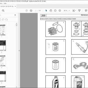 Volvo Penta 8.1Gi-F (FF) 8.1GiI-F, 8.1GXi-E (EF) 8.1GXiI-E, 8.1OSi-B (BF) Parts Manual PDF