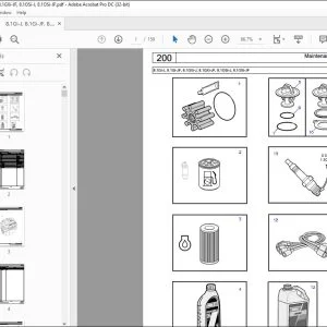 Volvo Penta 8.1Gi-J (JF) 8.1GXi-J (JF) 8.1OSi-J (JF) Parts Manual PDF