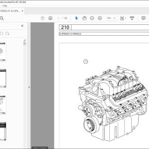 Volvo Penta 8.1IPSCE-P, 8.1IPSCE-Q Parts Manual PDF