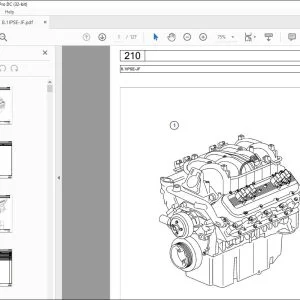 Volvo Penta 8.1IPSE-JF Marine Gasoline Engine Parts Manual - PDF DOWNLOAD