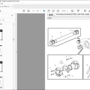Volvo Penta IPS30-D, IPS30-E, IPS3-A, IPS3-C Parts Manual PDF