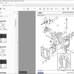 Volvo Penta MS10A-A, MS10A-B, MS10L-A, MS10L-B Parts Manual PDF