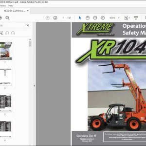 Xtreme XR1044 Operation & Safety Manual 24919-000 - PDF DOWNLOAD