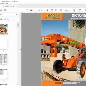 Xtreme XR1045 Operation & Safety Manual 24905-000 - PDF DOWNLOAD
