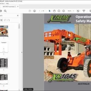 Xtreme XR1045 Operation & Safety Manual 24905-400 - PDF DOWNLOAD