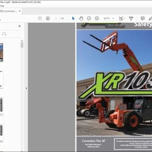 Xtreme XR1055 Cummins Tier 4F Operation & Safety Manual PN 24955-000 PDF