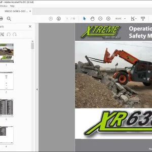 Xtreme XR630 Operation & Safety Manual 24965-000 - PDF DOWNLOAD