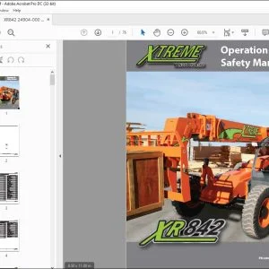 Xtreme XR842 Operation & Safety Manual 24904-000 - PDF DOWNLOAD