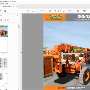 Xtreme XR842 Operation & Safety Manual 24904-000 - PDF DOWNLOAD