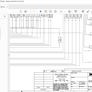 Bendi Forklift B40i5 Electrical Schematic Manual 188379