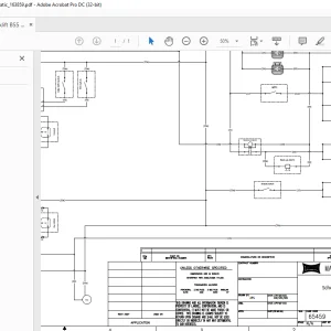 Bendi Forklift B55 AC HL Electrical Schematic Manual 163859