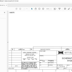 Bendi Forklift BTAC/DS Hydraulic Schematic Manual 154062 - PDF DOWNLOAD