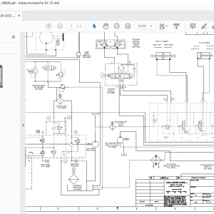 Bendi Forklift BTi5 HYDRAULIC Schematic Manual 196039