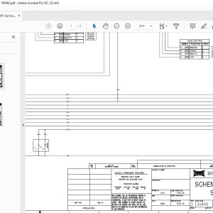 Bendi Forklift Series 6 Electrical Schematic Manual 199662