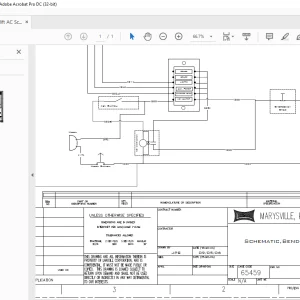 Bendi Landoll Forklift AC Electrical Schematic Manual 155306 PDF