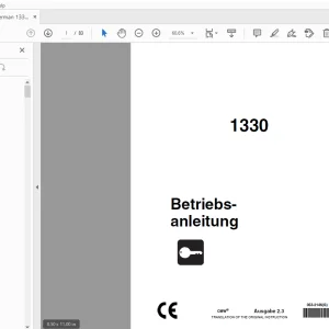 Ditch Witch 1330 Betriebsanleitung 053-2146 (G) PDF