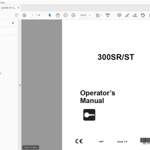 Ditch Witch 300SR/ST Operator’s Manual 053-1132 PDF