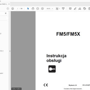 Ditch Witch FM5/FM5X Instrukcja obsługi 053-2363 - PDF DOWNLOAD