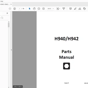 Ditch Witch H940/H942 Parts Manual 053-075 PDF