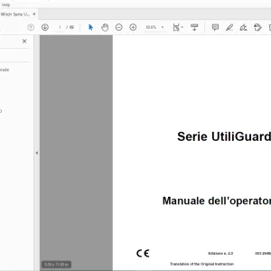 Ditch Witch Serie UtiliGuard Manuale dell’operatore 053-2648 PDF