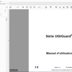 Ditch Witch Série UtiliGuard Manuel d’utilisation 053-2644 PDF