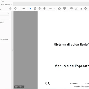Ditch Witch Sistema di guida Serie TK Manuale dell'operatore PDF