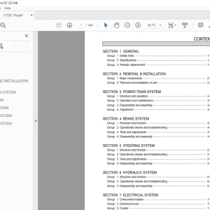 Hyundai 110/130/160D-7A Diesel Forklifts Trucks Service Manual 2023