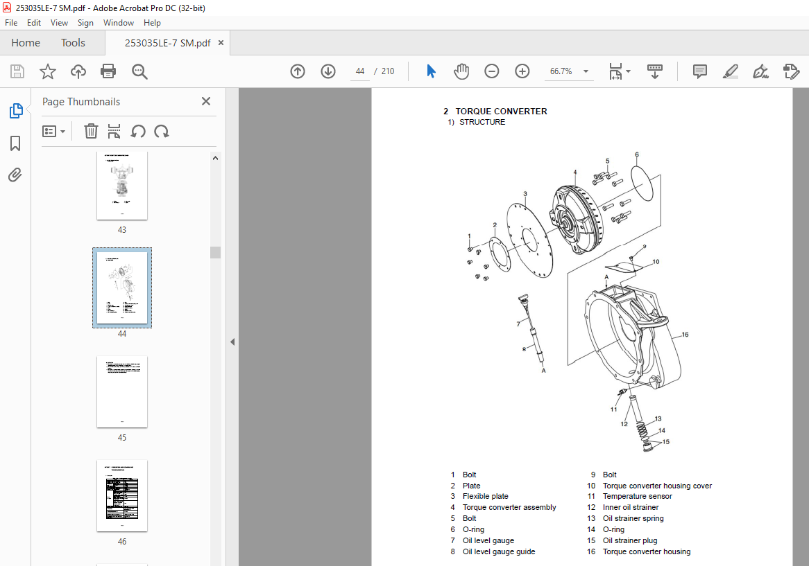 Hyundai Forklift 25/30/35LE-7 Service Manual 2023 - PDF DOWNLOAD ...