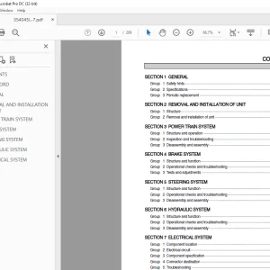 Hyundai Forklift 35/40/45L-7 Service Manual 2023 - PDF DOWNLOAD