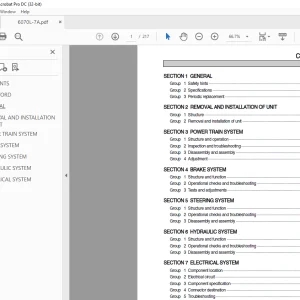 Hyundai Forklift 60/70L-7A Service Manual 2023 - PDF DOWNLOAD