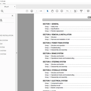 Hyundai Forklift BR Series Service Manual 2023 PDF