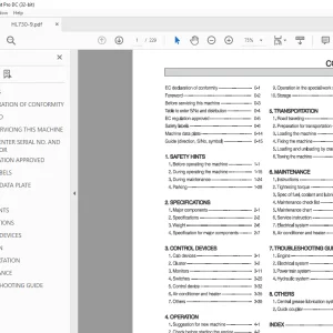 Hyundai HL730-9 Wheel Loader Operator's Manual 2023 - PDF DOWNLOAD