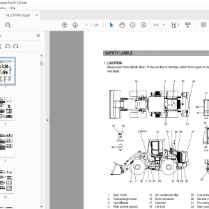 Hyundai HL730TM-9 Wheel Loader Operator's Manual 2023 - PDF DOWNLOAD
